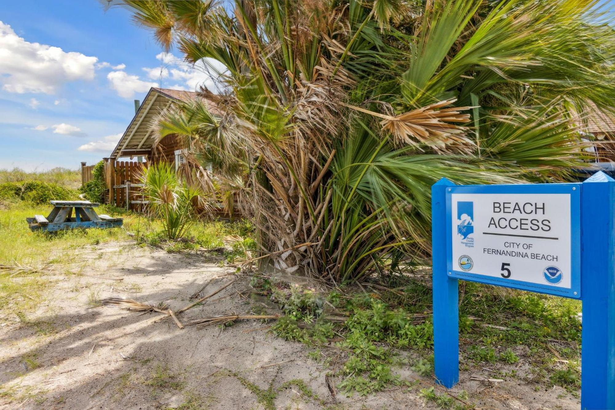 شاطئ فينماندينا Beach 5 Villas On Amelia Island Steps To The Ocean المظهر الخارجي الصورة